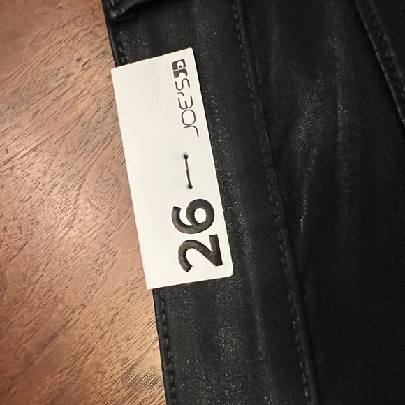 NWT Joe’s Jeans Collection Coated Black Mini Skirt - Picture 11 of 14